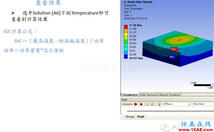 基于ANSYS WOKEBNCH熱阻ΘJC的模擬ansys結果圖片16