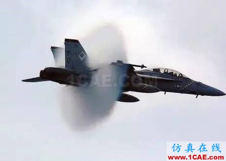 飛機超音速飛行突破音障瞬間,場面驚人!Actran技術圖片6