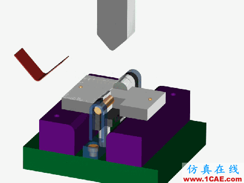 什么是沖壓？這些動圖太直觀了 一文秒懂汽車沖壓工藝autoform鈑金分析圖片8