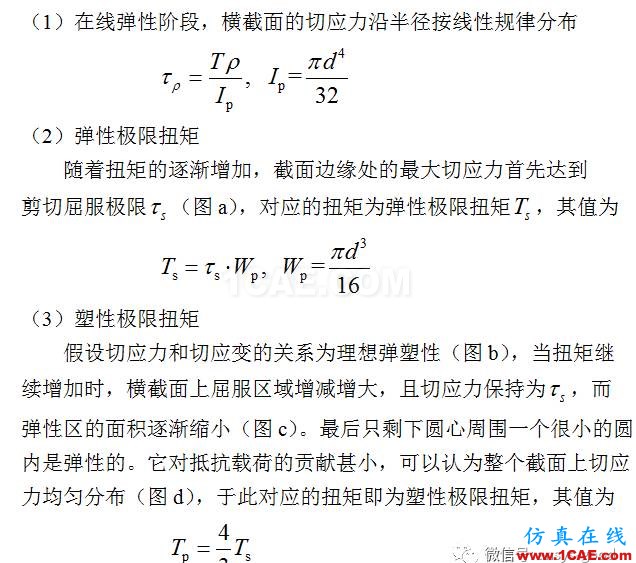 [原創]彈塑性專題-ANSYS屈服準則是啥？以圓軸的塑性扭轉為例ansys培訓的效果圖片8