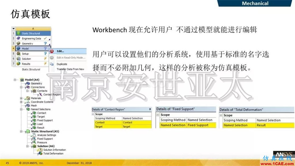 最新版本ANSYS 2019R1結構新功能介紹（一）ansys仿真分析圖片23