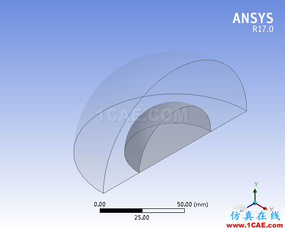 模型.png Workbench瞬態熱分析ansys結果圖片3