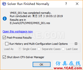【CFX案例】05:管道中的泊肅葉流動【轉發】cfx培訓的效果圖片26