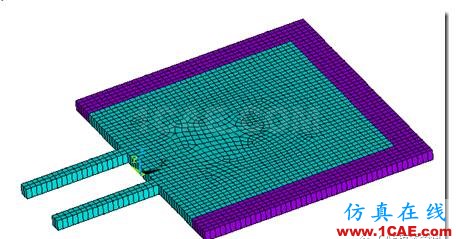 基于ANSYS經典界面的雙波導的聲輻射分析ansys workbanch圖片6