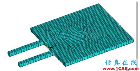 基于ANSYS經典界面的雙波導的聲輻射分析ansys workbanch圖片5