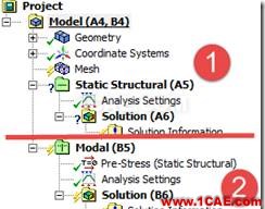 基于ANSYS Workbench的預應力模態分析ansys結構分析圖片12