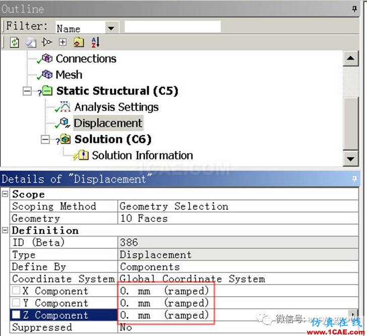 workbench中以云圖形式顯示網格質量，扭矩荷載的施加 ansys培訓課程圖片4