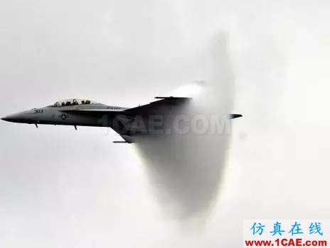 飛機超音速飛行突破音障瞬間,場面驚人!Actran分析案例圖片9
