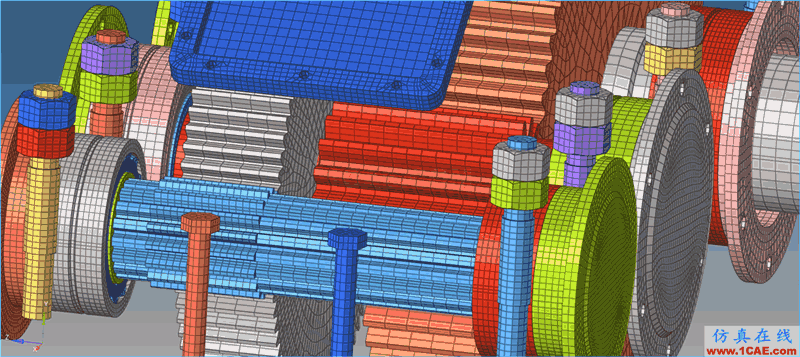 Hypermesh、Ansys 、CFD等優(yōu)質(zhì)網(wǎng)格劃分服務(wù)(也可提供專項(xiàng)培訓(xùn))ansys分析圖片9
