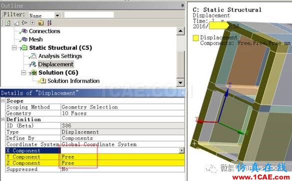 workbench中以云圖形式顯示網格質量，扭矩荷載的施加 ansys培訓課程圖片3