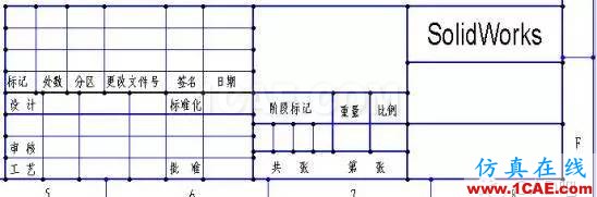 如何建立標準的solidworks圖框模板 如何建立標準的solidworks圖框模板solidworks simulation分析圖片13