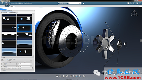 Screenshot of CATIA workspace NVIDIA QUADRO與CATIA久經(jīng)考驗(yàn)的黃金組合只為實(shí)現(xiàn)完美設(shè)計(jì)Catia分析案例圖片5