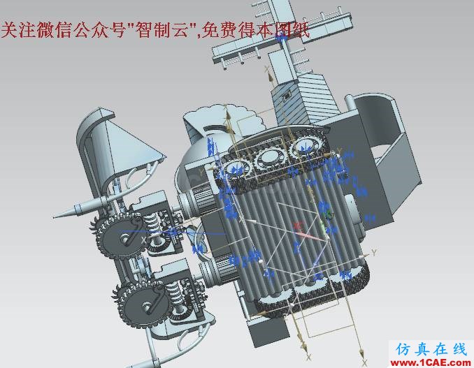 【農(nóng)業(yè)機械】萬能收割機3D模型圖紙 UG(NX)設計ug設計圖片5