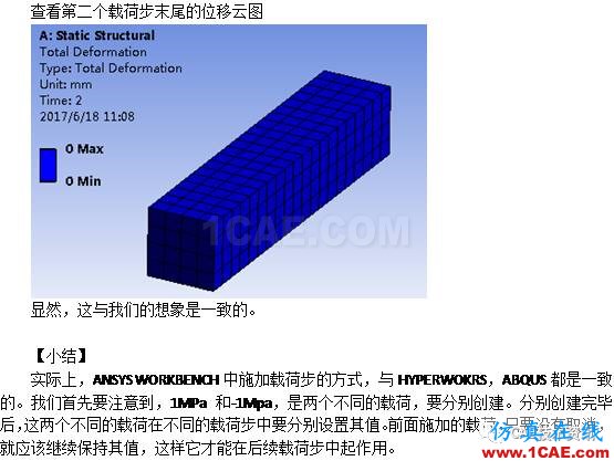 如何在ANSYS WORKBENCH中進行多載荷步的靜力分析？ansys培訓的效果圖片6