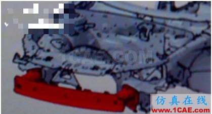 汽車防撞梁總成結(jié)構(gòu)設(shè)計ansys仿真分析圖片4