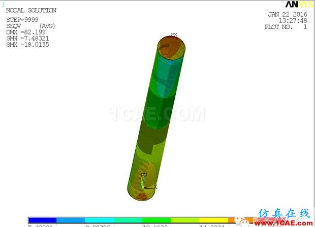 基于ANSYS的多管式鋼內筒煙囪有限元分析【轉發】ansys圖片23